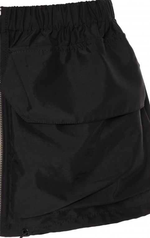 Nylon Skirt Black